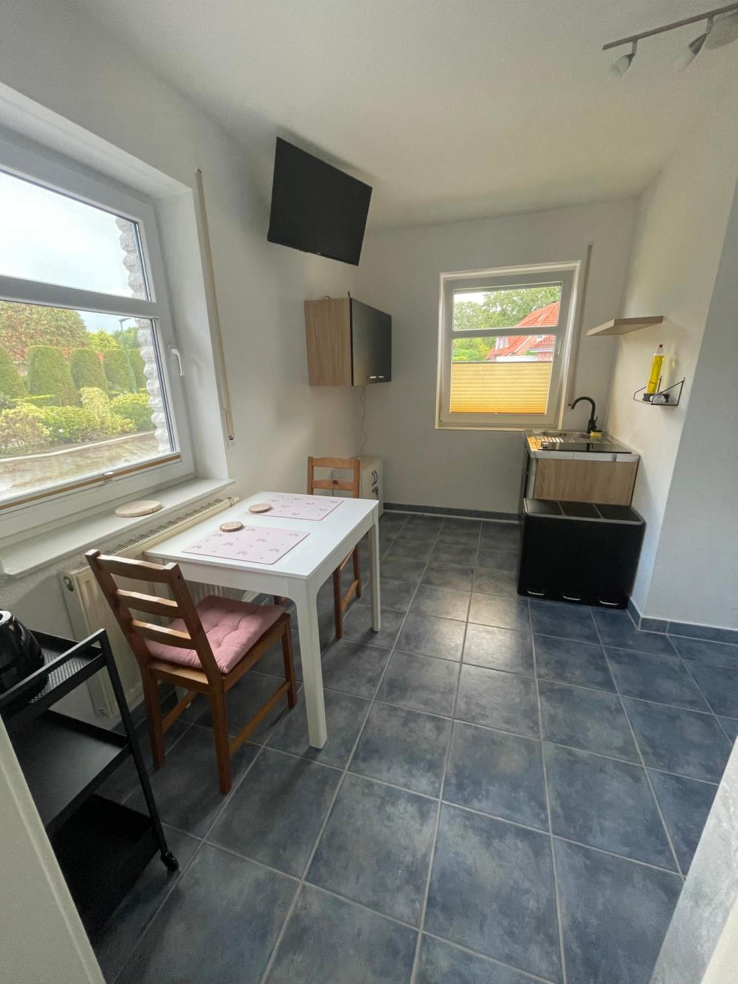 Moderne Einliegerwohnung 2024 Hesel Buitenkant foto